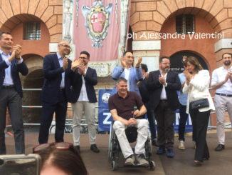 Cantano Zuccarini centometrista, grave insulto al candidato in carrozzella