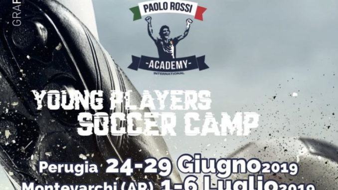 Young soccer camp di calcio, by Paolo Rossi per bambini da 6 a 14 anni.