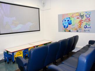 Cinema in Pediatria, inaugurato all'ospedale di Terni