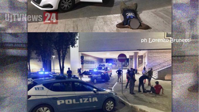 Fontivegge, ferisce un magrebino e scappa, inseguito e preso da Lorenzo Brunetti
