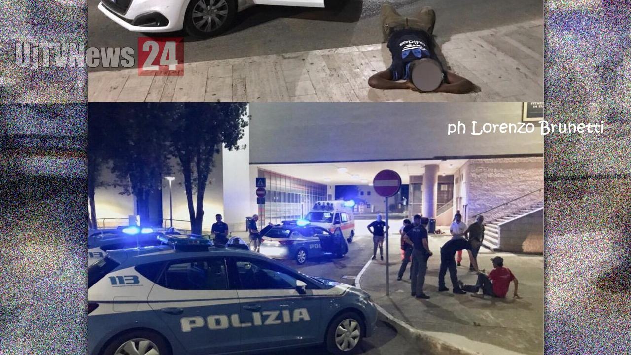 Fontivegge, ferisce un magrebino e scappa, inseguito e preso da Lorenzo Brunetti