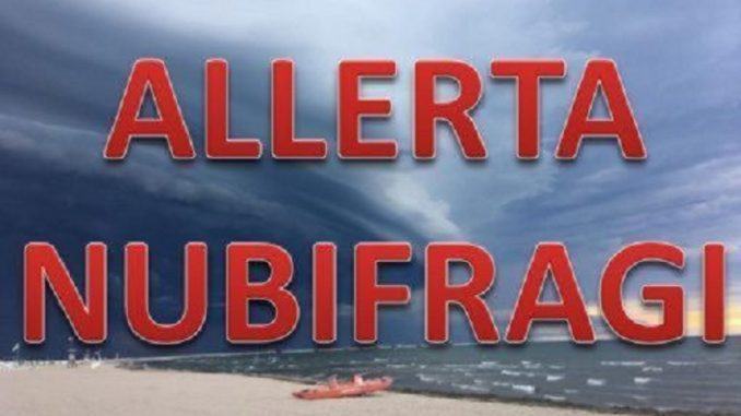 Allerta nubifragi in tutte le regioni, maltempo e l'elenco delle città coinvolte