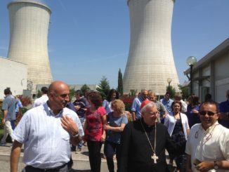 Cardinale Gualtiero Bassetti ai lavoratori della Centrale Enel di Pietrafitta