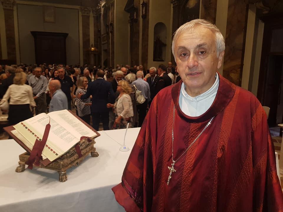 Don Giuseppe da Togiano 50 anni di sacerdozio arriva messaggio de Papa