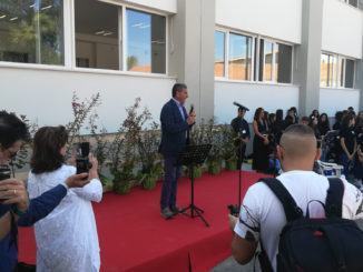 Terremoto, commissario Farabollini inaugura le scuole di Giano dell'Umbria e Foligno