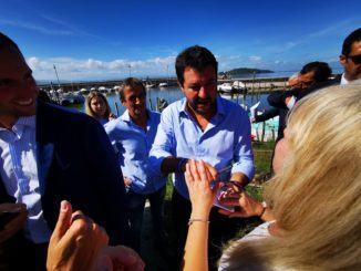 Matteo Salvini da Genova, i 5Stelle dell'Umbria mi fanno schifo