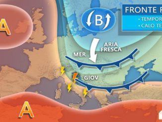 Meteo, da domani tirate fuori il cappotto, calo temperature, 10 gradi in meno