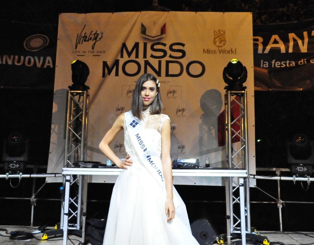 Giaele Sbattella ha vinto la prima selezione di Miss Mondo Umbria