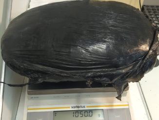 Un chilo di droga, marijuana in borsa da donna arrestato nigeriano