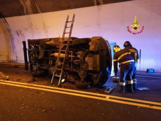 Incidente dentro la galleria Triponzo della Tre Valli, un ferito