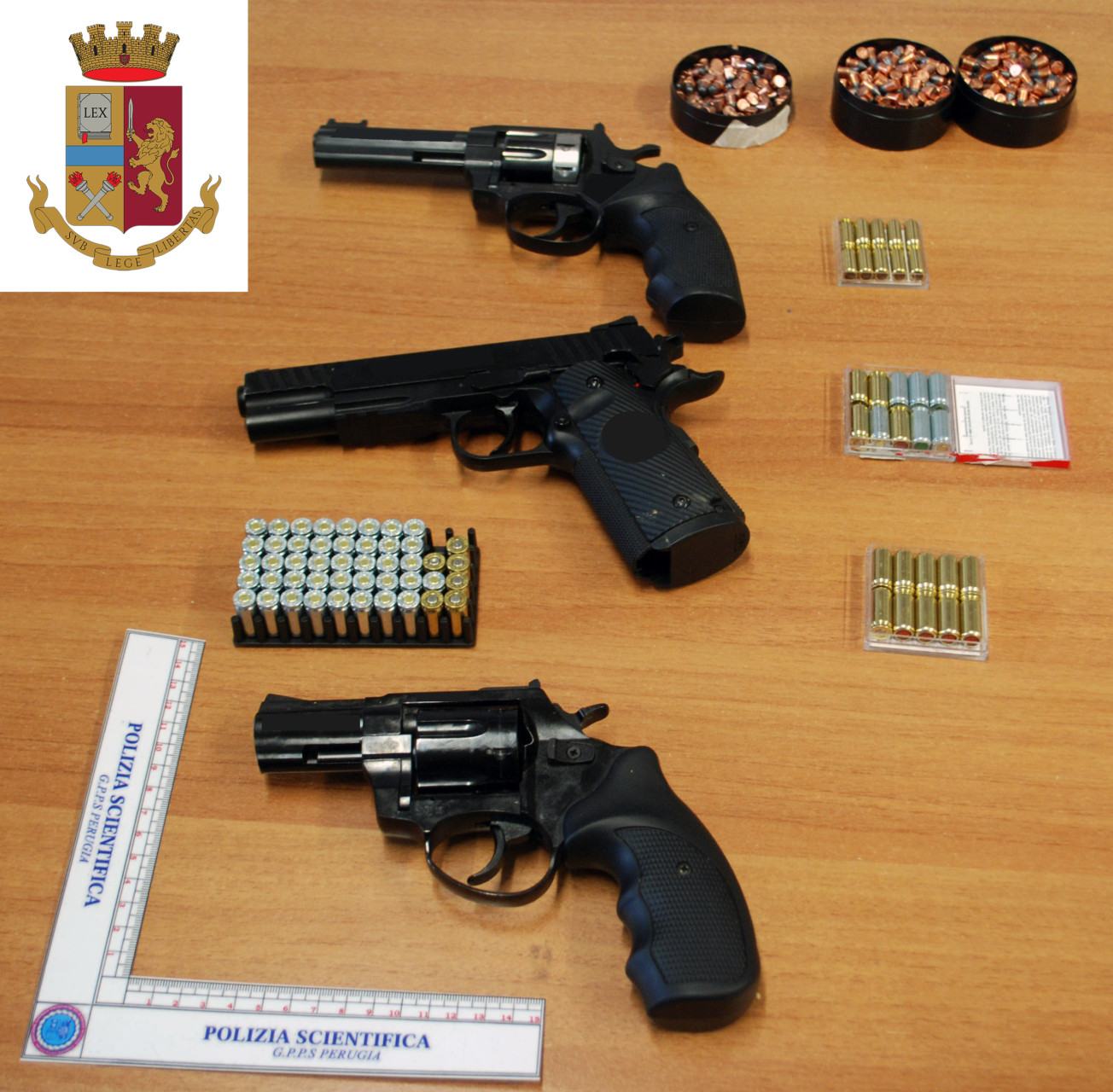 tutti i tipi di pistola
