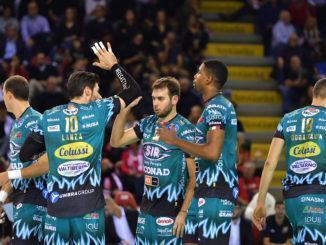 Sir al lavoro in vista della trasferta di Padova campionato superlega