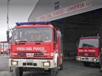 Distaccamento vigili del fuoco da Norcia a Cascia, c’è rabbia e sgomento