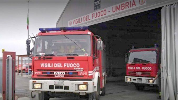 Distaccamento vigili del fuoco da Norcia a Cascia, c’è rabbia e sgomento