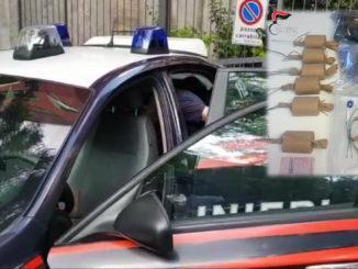Aveva droga ed esplosivo, arrestato giovane a San Gemini nel Ternano