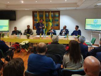 Agricoltura e agroalimentare lavori assemblea fine anno Coldiretti con assessore Morroni