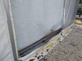 Atto vandalico alla tensostruttura stadio Europa di Norcia