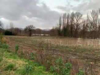 Maltempo Umbria, preoccupa livello fiume Tevere a Ponte Pattoli, straripa a Calzolaro