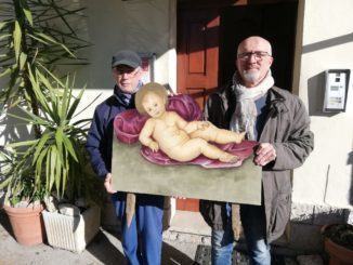 Il bambinello rubato da Natività a Ponte San Giovanni è stato riconsegnato.