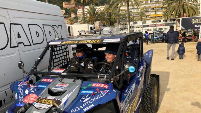 Pilota disabile Gianluca Tassi alla sua prima sfida all’Africa Eco Race