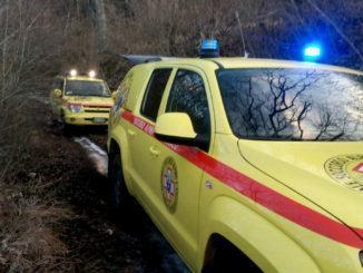Endurista infortunato recuperato dal soccorso alpino e speleologico dell'Umbria