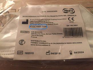 Coronavirus e la scoperta, la mascherina protettiva arriva da Wuhan