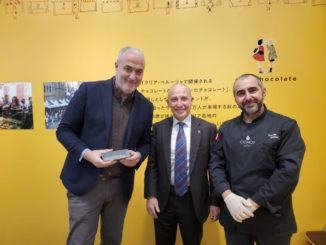 Eurochocolate Japan a Tokyo visita dell'Ambasciatore italiano in Giappone