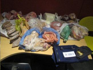 Aeroporto Perugia, sequestrati 60 kg di alimenti provenienti da Tirana