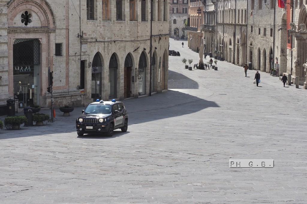 Coronavirus e misure di contenimento in Umbria città deserte e Pasqua in casa
