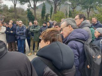 Crisi Sangemini, Maria Elisabetta Mascio al presidio dei lavoratori