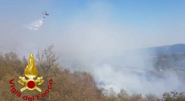 ELICOTTERO – INCENDIO