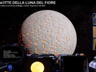 Nave spaziale Astronomitaly video Superluna, la Luna Piena del Fiore