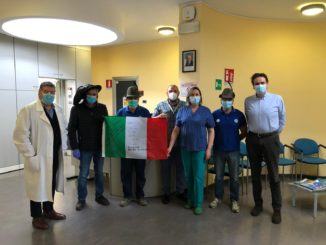 Altra donazione all'ospedale di Terni, dagli Alpini e Bersaglieri