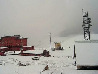 Temperature in sensibile calo, è tornata la neve sugli Appennini