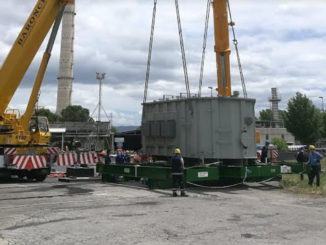  Investimento alla Sangraf Italy di Narni Scalo: consegnato nuovo trasformatore