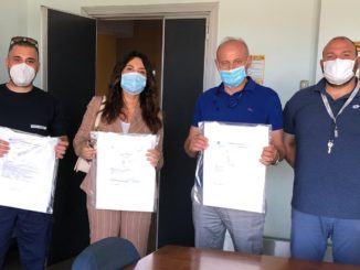 Importante donazione al Santa Maria di Terni, camici cat.3 Biohazard