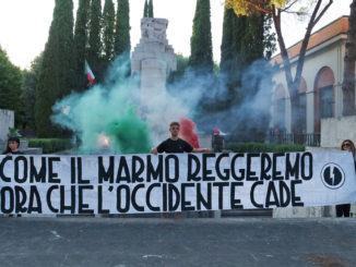 Il Blocco Studentesco si schiera in difesa dei monumenti