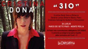 Musica, Cristina Donà con “310” in concerto sul Monte Peglia