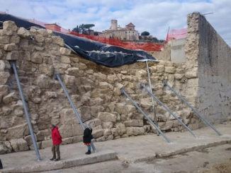 Amelia, parte progettazione ricostruzione Mura crollate