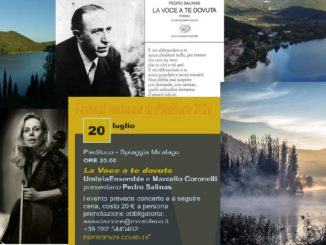 UmbriaEnsemble – Piediluco Festival Lunedì 20 Luglio, ore20:00