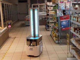 Robot Omron per sanificazioni anti covid, il genio di due ingegneri tifernati