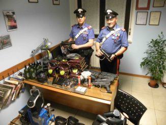 Rubano materiale da gioco del paintball, refurtiva ritrovata