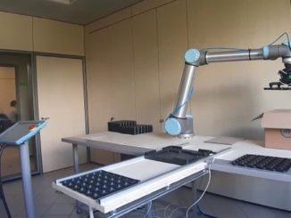Cobot, robot collaborativo Meccanotecnica e Umbra Control è Industria 4.0