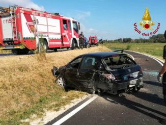Incidente stradale a Panicarola del Lago, anziano ferito, è in ospedale