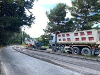Ripristino di strada Montevile, al via i lavori di bitumatura