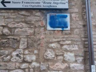 Lega SPI CGIL di Foligno, imbrattate targhe sede di Foligno, la denuncia