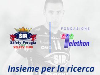Sir Safety Conad Perugia sosterrà la Fondazione Telethon