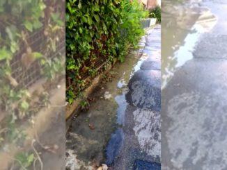 Via Macchiavelli a Perugia è un colabrodo, toppe dappertutto