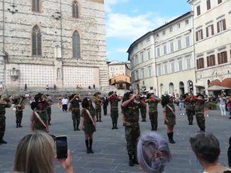 XIV Settembre a Perugia, i Bersaglieri e i Granatieri incontrano la città