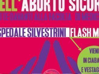 Rete Umbra Autodeterminazione pillola RU486 flash mob Perugia 28 settembre